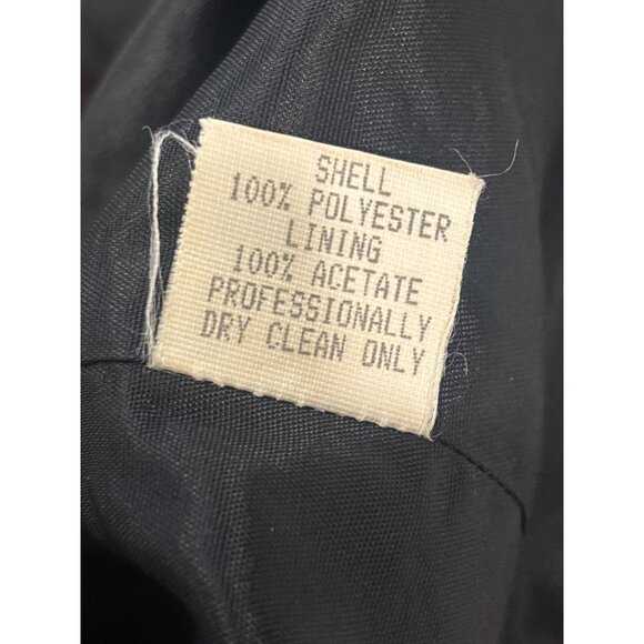 Party by JM Black Floral Slip Dress – Size 12 (USA Made) - Picture 8 of 11